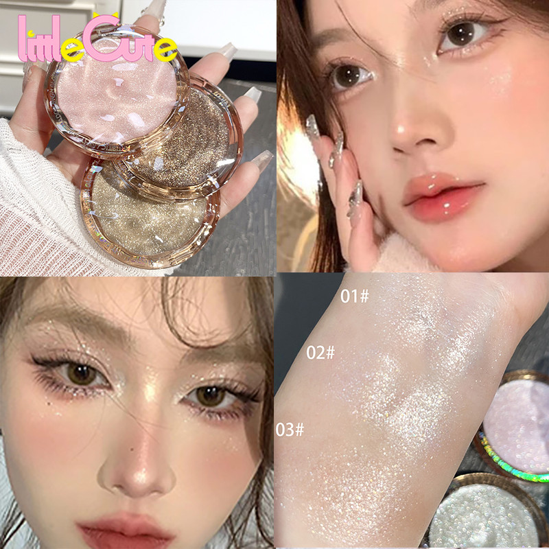 Mashed Potato Highlighting Cream - อายแชโดว์แต่งหน้า - High Gloss Cosmetics - กันน้ํา, Monochrome, Long Lasting - เพื่อความกระจ่างใส, Face Contour, Body Highlight, Lying Silkworm