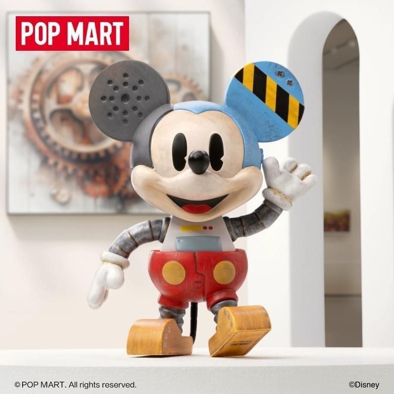 Pop Mart Disney Anniversary Mickey Mystery Box Curious Boundless Series Figure Mickey Mouse Mystery Box เครื ่ องประดับ