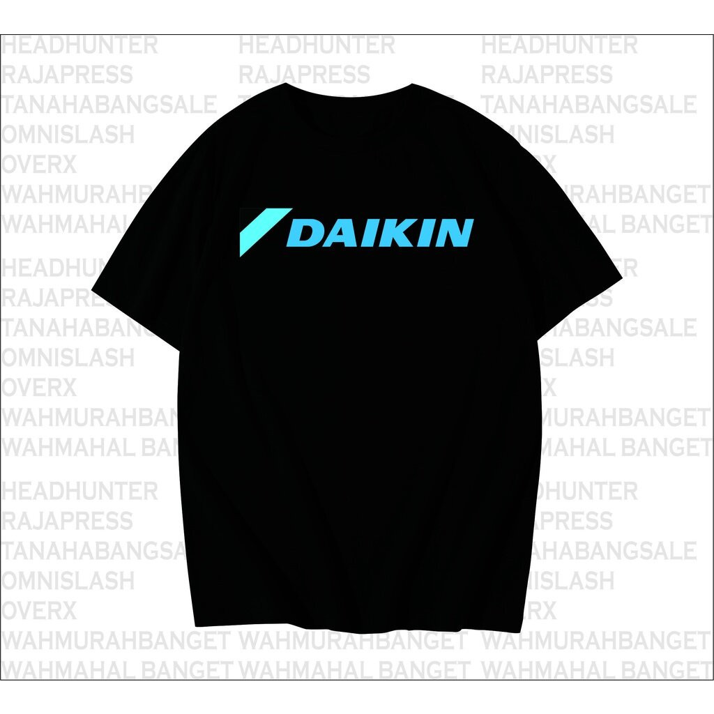 2024 New🔥👕เสื้อยืด พิมพ์ลาย Daikin AC DISTRO สําหรับผู้ชาย S-5XL