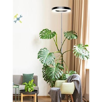 Led Grow Light สําหรับพืชในร ่ ม 48 LED Plant Grow ไฟ 3 จับเวลาและ 9 ระดับหรี ่ แสงได ้ ปรับความสูง SHOPTKC4144