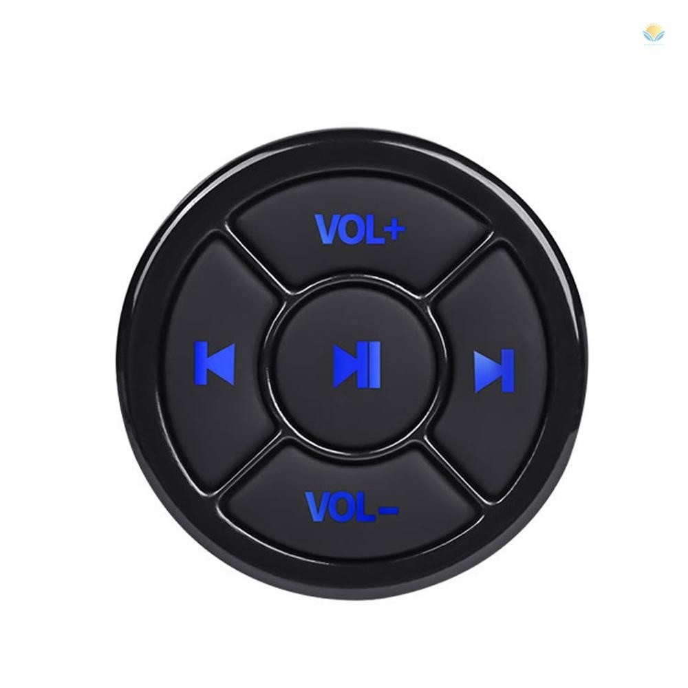 Wireless Media Button BT5.0 Remote Control Car Steering Wheel Remote Controller for Sings Play Selfi