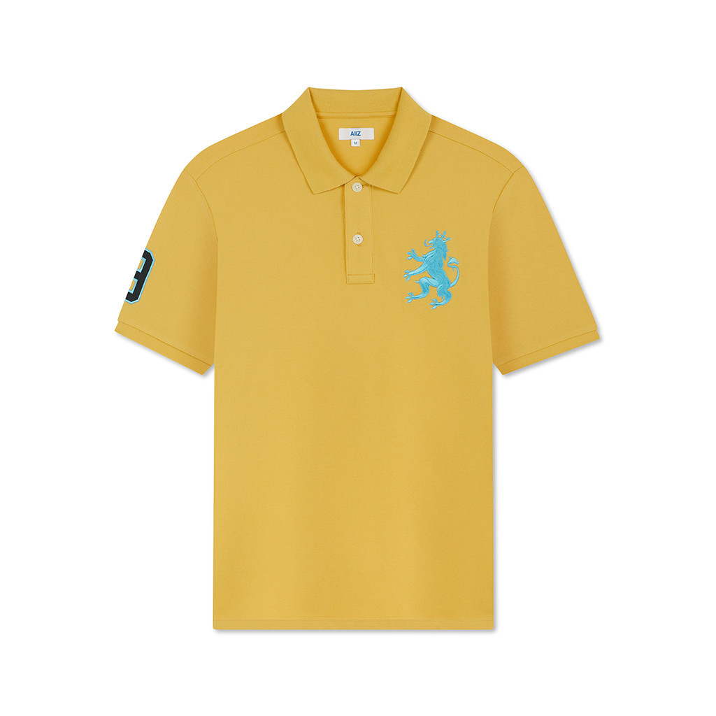 AIIZ (เอ ทู แซด) - เสื้อโปโลผู้ชายปักลายกราฟิก Men's Graphic Polo Shirts