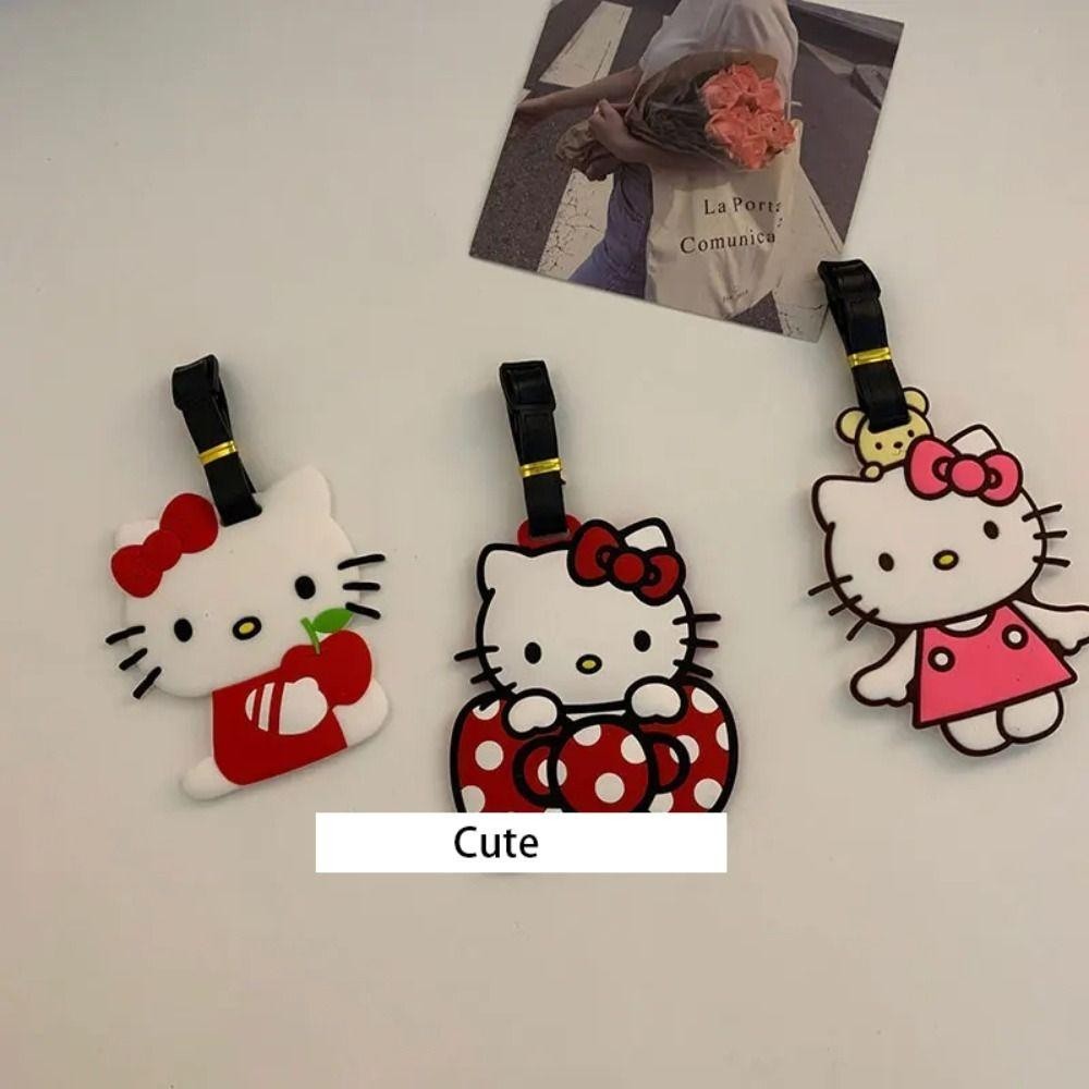 Back2life แท็กกระเป๋าการ์ตูน, Boarding Pass PVC เครื่องบินแท็กกระเป๋าเดินทาง, Fasion Kitty Cat Baggage ชื่อแท็กข้อมูลการ์ด Boarding Pass Tag หญิง