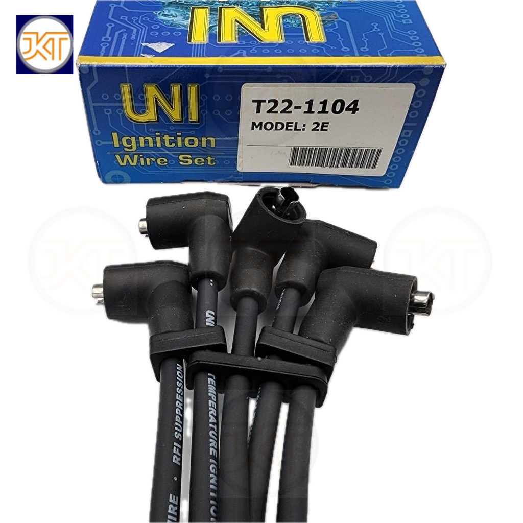 ส่งไวทันใจ สายหัวเทียน TOYOTA COROLLA EE100 1.3L (คาบิว) 1E 2E 4B (เครื่องยนต์ 1.2L) ยี่ห้อ UNI