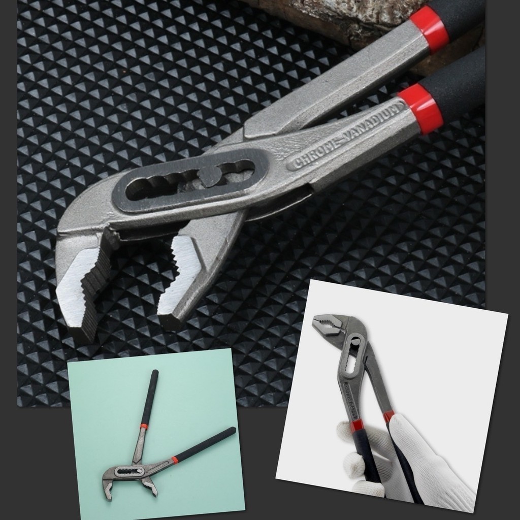 ❤ คีมคอม้า คีมจับท่อ ประแจคอม้า ประแจจับท่อ คีมประปา อุปกรณ์ช่าง รุ่นล่าสุด เกรดพรีเมี่ยม ❤ - รูปที่ 6