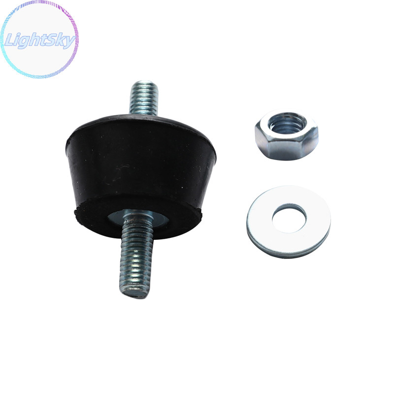 Lightsky 4 ชิ ้ นป ้ องกันการสั ่ นสะเทือนยาง Mount Damper Shock Pad เบาะสําหรับเครื ่ องปรับอากาศ TH