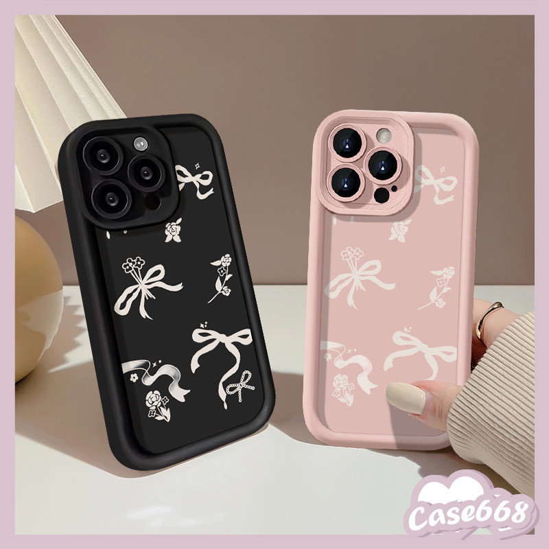 โบว์สวยดอกไม้ Graffiti กรณีอ่อนนุ่ม Samsung A03s A12 A24 A14 A53 A15 A05 A54 A11 A05s A03 A34 A32 A13 A04s A04E A50