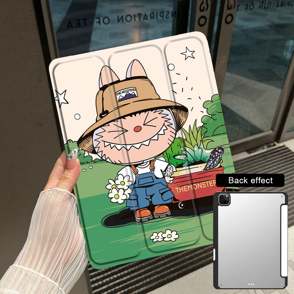 เคสไอเเพด Air6 11inch gen9/ 8/ 7 10.2 mini4/5/6 Air4/Air5 10.9 pro11 gen5/ 6 gen10 วัสดุอะคริลิค พร้อมช่องเสียบปากกา
