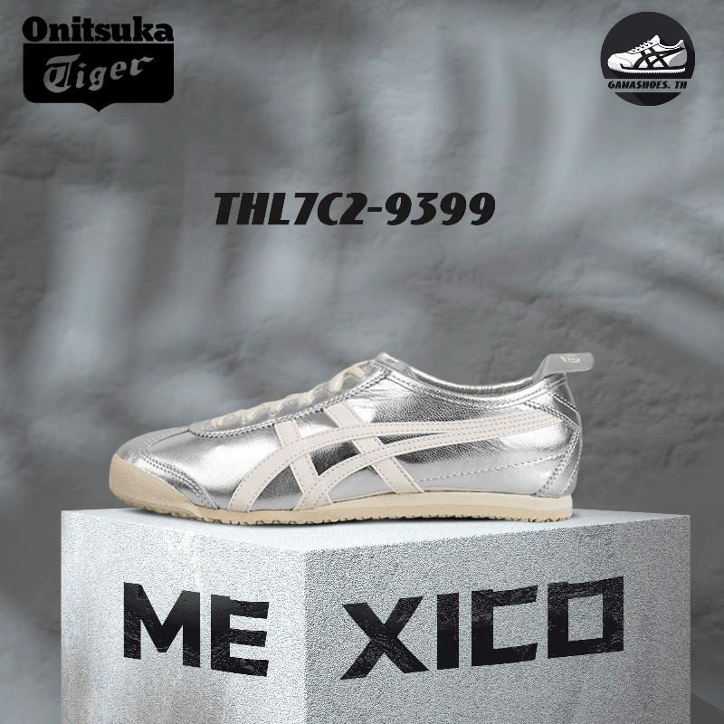 พร้อมส่ง !! Onitsuka Tiger MEXICO 66 slip-on THL7C2-9399 รองเท้าลำลองสำหรับชายหญิง ของแท้ 100%