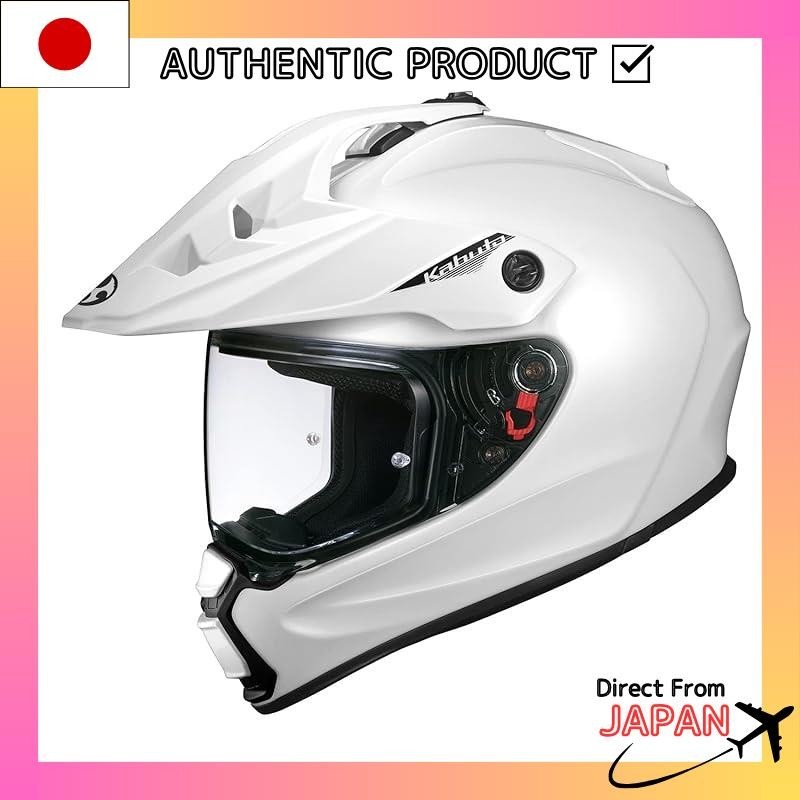 OGK KABUTO Off-Road GEOSYS Flat Black Motorcycle Helmet (Size: XL)