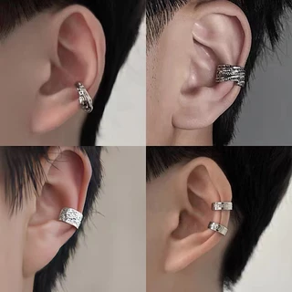 2024 คลิปหนีบหูใหม่โดยไม่ต้องเจาะ ดีไซน์เฉพาะ หัวเข็มขัดหู คลิปหนีบกระดูก ต่างหู กระดุมปลอม ต่างหูพรีเมี่ยม