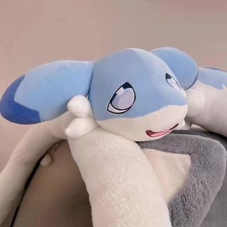 ยาวหมอนใหญ่ Kawaii Plushie เกม Palworld Chillet ตุ๊กตาตุ๊กตาโซฟานุ่มเครื่องประดับ Weasel มังกรน่ารักของเล่น