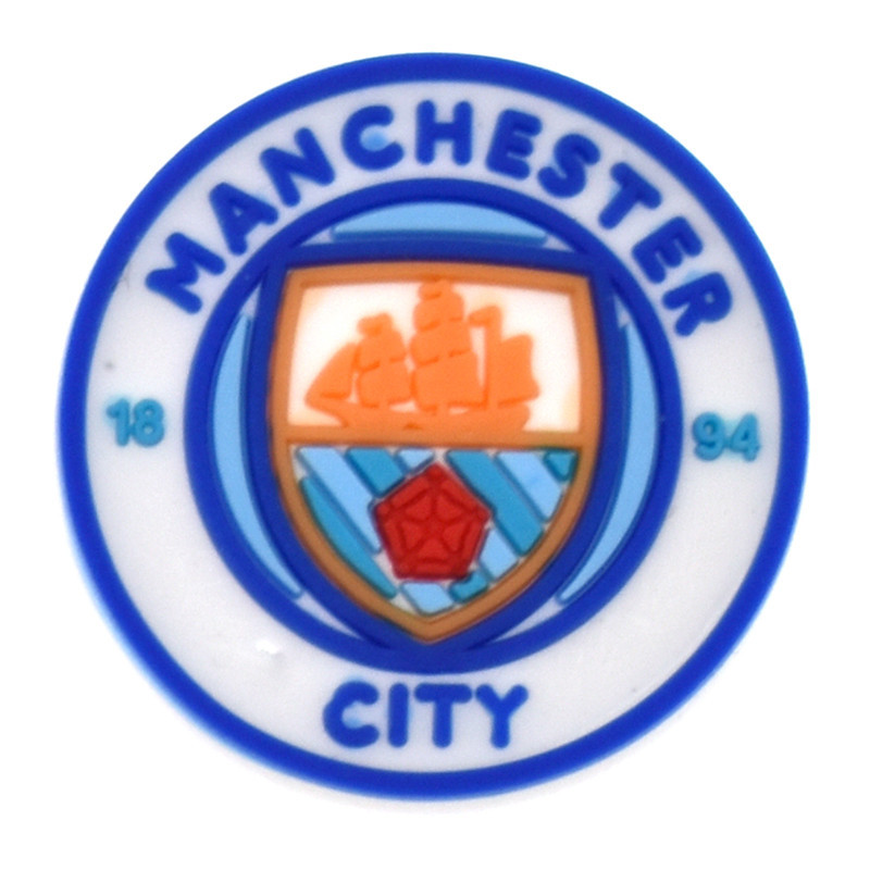 เกมฟุตบอล Jibbit ปุ่ม Pins รองเท้าฟุตบอลตกแต่ง Charms DIY Premier League และ Campeonato Brasiliaro Série A และ UEFA Champions League รองเท้าอุปกรณ์เสริมสําหรับ Croc