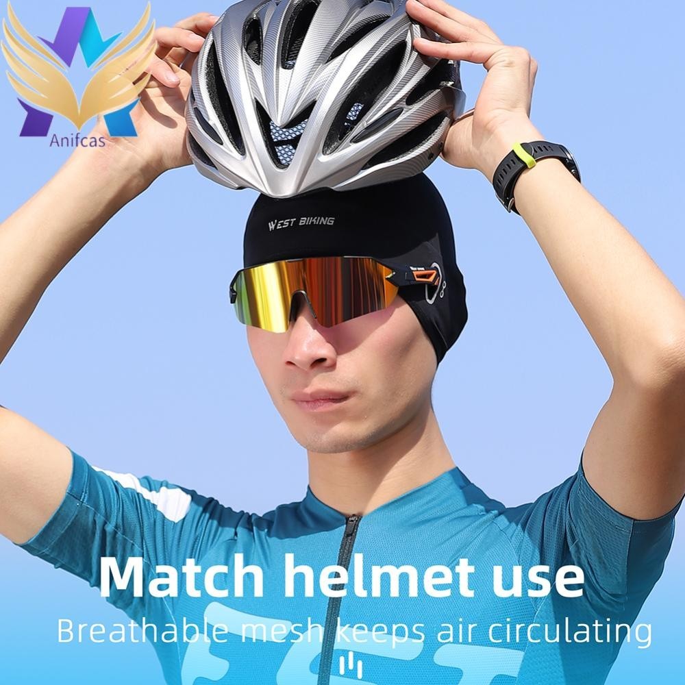 หมวกปั ่ นจักรยานจักรยาน Breathable Quick Dry Cover Ears Skull Cap สําหรับกีฬากลางแจ ้ ง