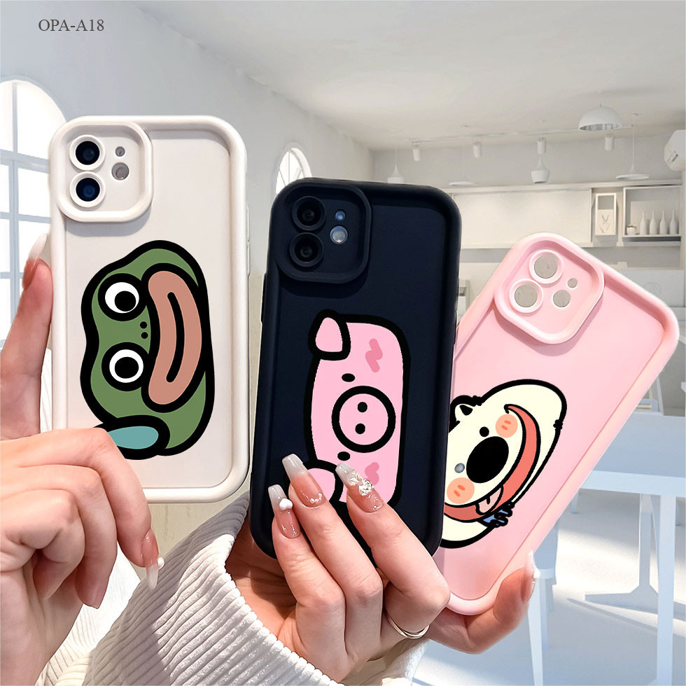 OPPO A18 A17 A38 A31 A15 A16 A3S A58 A54 A94 A57 A7 A5S A12 A9 A16K A78 A74 A76 Reno 10 5 Pro 4G 5G 2020 เคสออปโป้ JGS