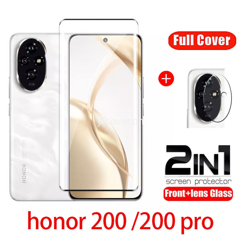 Honor 200 Temperd ฟิล์มแก้วสําหรับ Honor 200 Pro Lite X9b X8b X7b X9a X8a X7a X7 X8 X9 5G 4G Magic 6 5 90 70 50 Pro 5G 9D ป้องกันหน้าจอ 2D 2D กล้องเลนส์