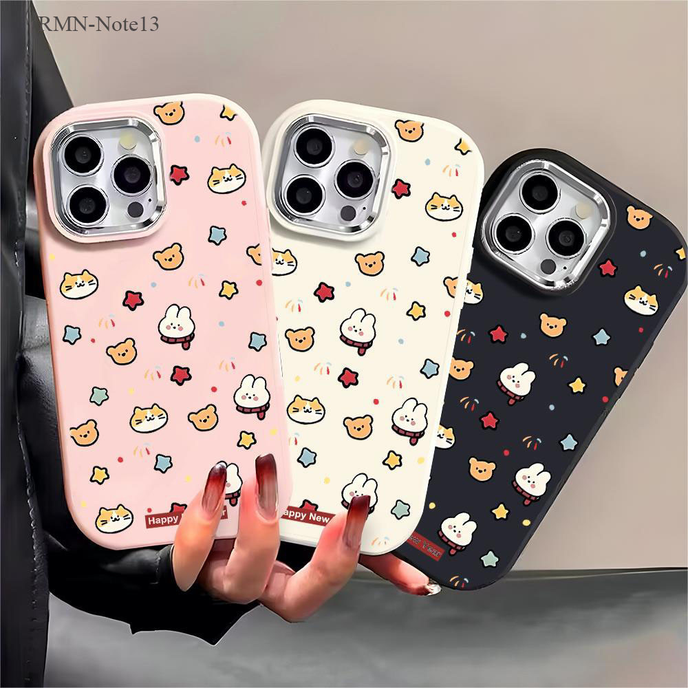 เคส For Xiaomi Redmi Note 14 13 12 11 11S 10 10S 9 9S 8 Pro Plus 4G 5G เคสเรดมี เคสนิ่ม เคสโทรศัพท์ เคสซิลิโคน Case PD