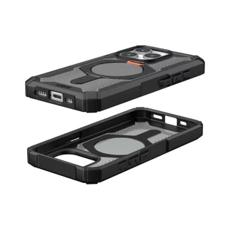 UAG Plasma Case เคส ชาร์จได้ สำหรับ iPhone 12 13 14 16 PRO max 15 Promax 16PROMAX เคสกันกระแทก ตั้งได้ เคสใส แม่เหล็ก