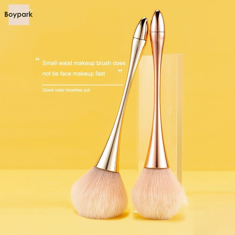 【BY】เเปรงเเต่งหน้า แปรงปัดแก้มด้ามยาว อุปกรณ์แต่งหน้า คุณภาพสูง Blush Brush-BY