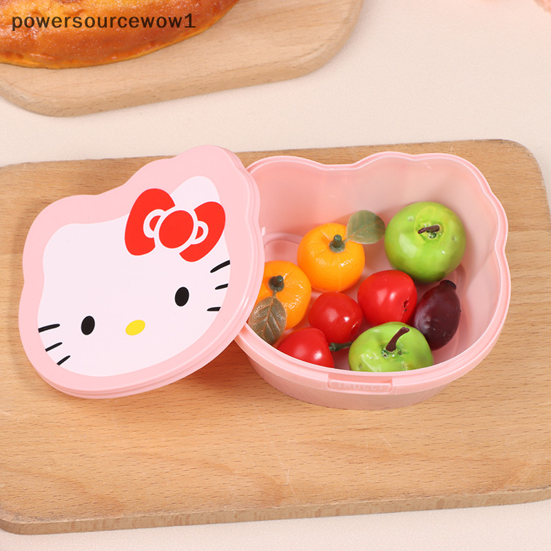 Wow Sanrio Hello Kitty Y2K กล่องเก็บอะนิเมะ Kuromi Cinnamoroll Kawaii น่ารักการ์ตูนนักเรียน Hairpin Desktop Storage ของเล่นเด็กสาวของขวัญ TH