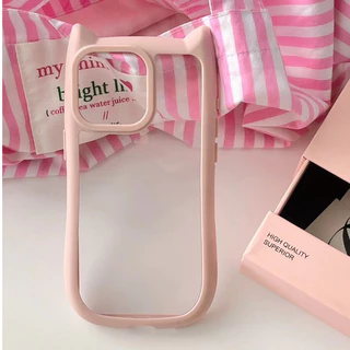 🌸INS🌸 3D Case เคส iPhone 11 เคสไอโฟน 15 13 14 12 16 17 Pro Max XR X XS Max เคสน่ารักตลกสีลูกกวาดกันกระแทกฝาหลัง
