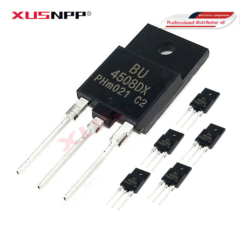 5 ชิ้น BU4508DX TO-3PF BU4508 TO-3P 4508DX ใหม่ส่วนประกอบอิเล็กทรอนิกส์