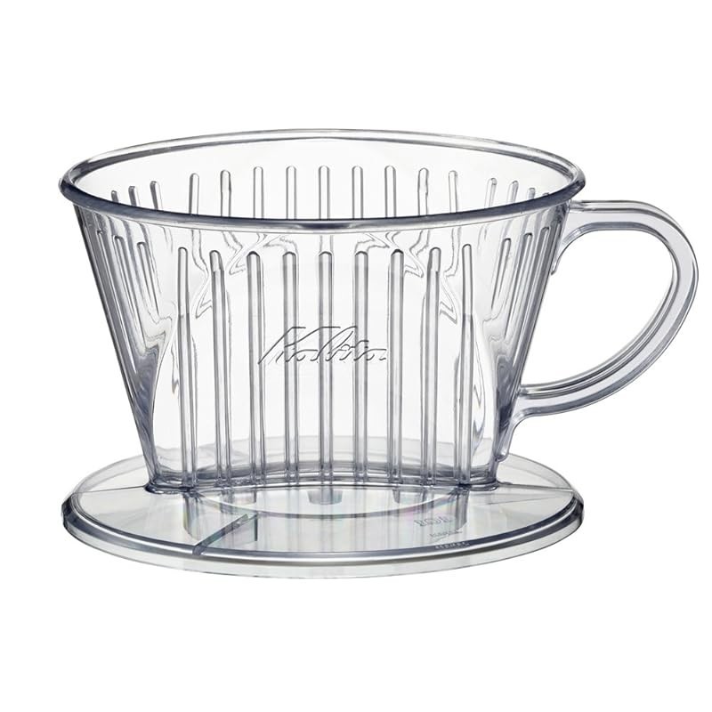 Kalita 3-Hole Coffee Dripper for 1-2 people Clear Plastic 101-D Direct From Japan
Kalita 3-Hole Coff