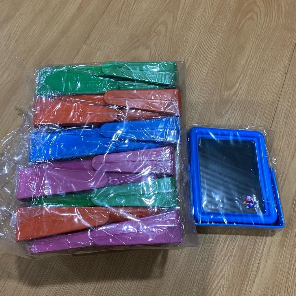 กระจกตั้ง6“ขอบพลาสติกขายยกโหล120บาทมี12ชิ้น