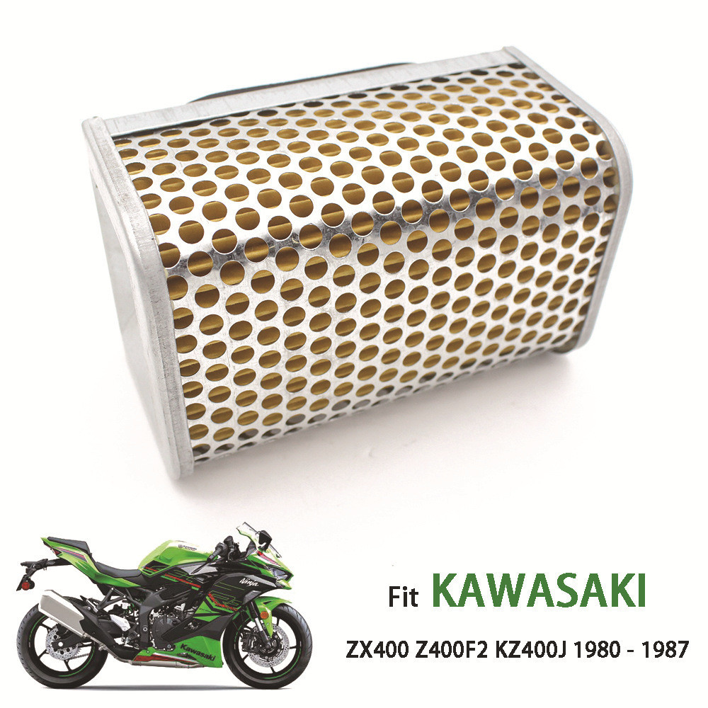 เหมาะสําหรับ Kawasaki Z400 Z500 Z550 KZ550 ZX550 ZX600 กรองอากาศ → โปรโมชั่น