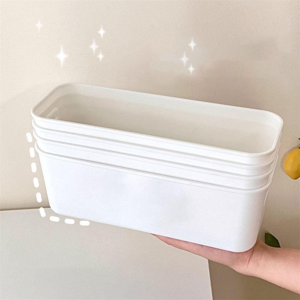 เมโลดก์ ถังจัดระเบียบในครัว,กล่องเก็บของตั้งโต๊ะความจุขนาดใหญ่ไม่มีฝาปิด,ภาชนะออแกไนเซอร์วางซ้อนกันได้ - รูปที่ 4