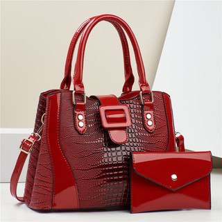 WH 2024 new style fasion portable shoulder messenger bag atmospheric ladies large capacity