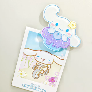 SANRIO การ์ตูนน่ารัก ซานริโอ สติกเกอร์ คุโรมิ ทํานอง แม่เหล็กติดตู้เย็นตู้เย็นตกแต่งแม่เหล็กน่ารักตู้เย็นแม่เหล็ก