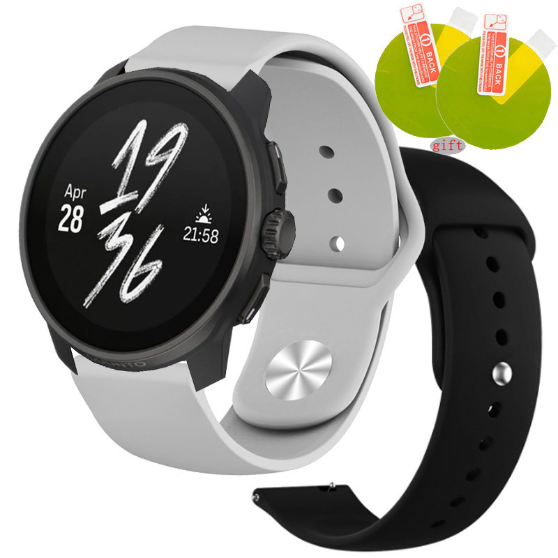 ฟิล์ม Suunto RACE S สมาร์ทวอท์ชสําหรับ SUUNTO RACE SmartWatch สายรัดซิลิโคนสายรัดข้อมือสายรัดข้อมือส