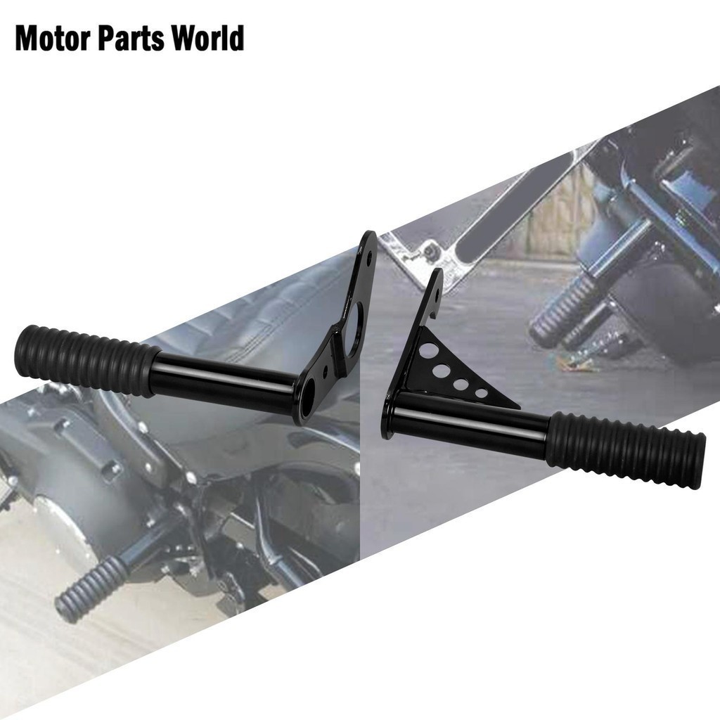 YJ Motorcycle 2Pcs Rear Highway Engine Guard Crash Bar Frame Slider For Harley Softail Street Bob Lo