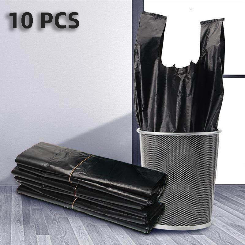 ถุงขยะดำ HDPE เกรด A 36X45 (10 ใบ) อย่างไรก็ตามมีความยืดหยุ่นสูง คุณภาพเยี่ยม เหนียวแข็งแรง