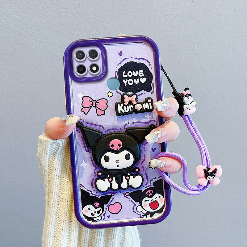 เคส realme c21 สติ๊กเกอร์การ์ตูน 3D เคสโทรศัพท์ตุ๊กตาสําหรับเคส