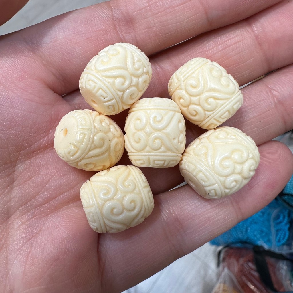 ไอวอรี่เพนดูลัสลูกปัดถัง DIY สร้อยข้อมือผลไม้โพธิ์อุปกรณ์เสริมสุดน่ารักอุปกรณ์เสริมมือถือสำหรับผู้ชายและผู้หญิง