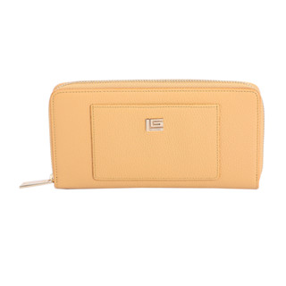 Guy Laroche กระเป๋าสตางค์แบบยาว ซิปรอบ รุ่น MILDLY - สีเหลือ…