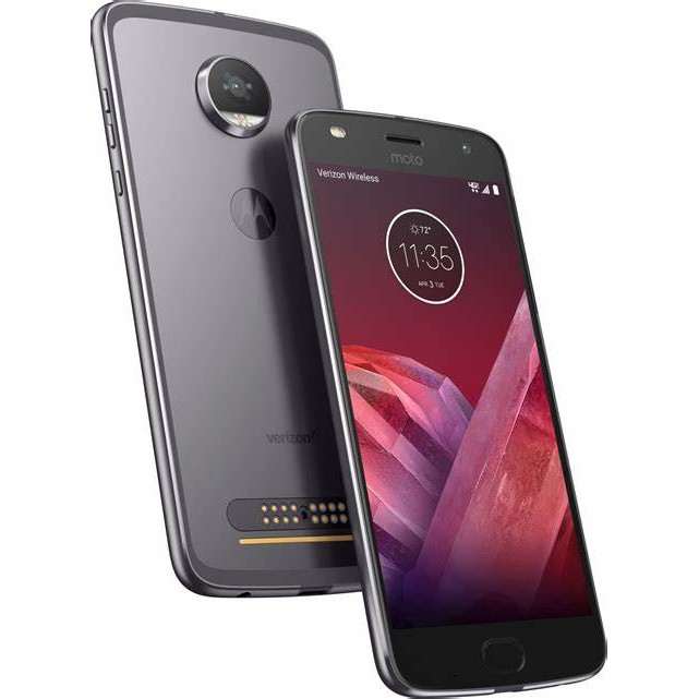 Motorola Moto Z2 Play 4GB RAM 64GB ROM 12.0MP Dual SIM Card สมาร์ทโฟน 4G LTE Wi-Fi มือสอง 95% ใหม่ Z