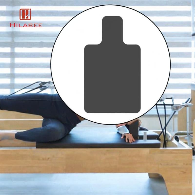 HILABEE Pilates Reformer Mat ยาง PU นุ่มแบบพกพาสําหรับ Home Gym Fitness Training
