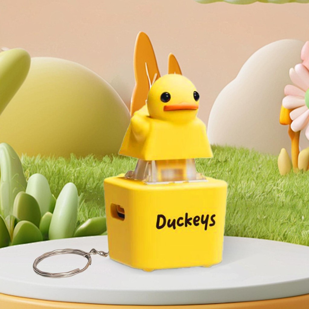 ที่ Quacks Quacking Duck ชาร์จ Fidget Quacking เป็ดคีย์คีย์บอร์ด Sensory ของเล่น decfeyeth