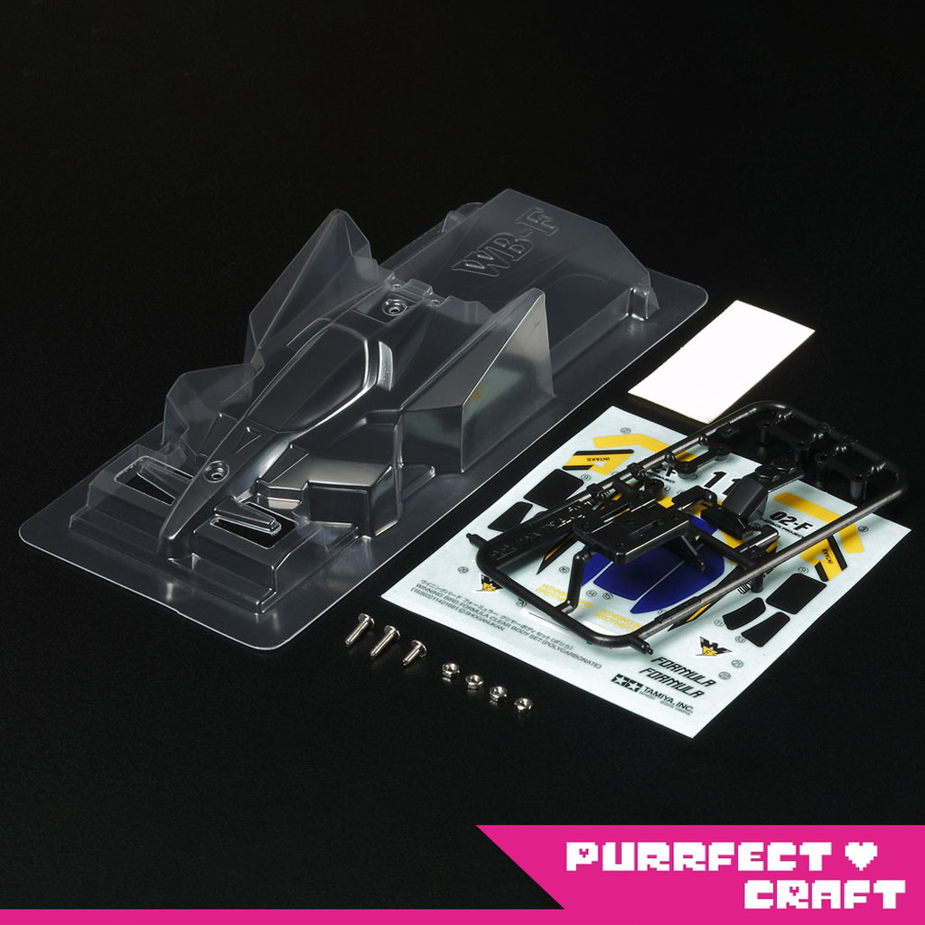 TAMIYA Winning Bird Formula Clear Body Set (Polycarbonate) (15503) บอดี้รถรางทามิย่า