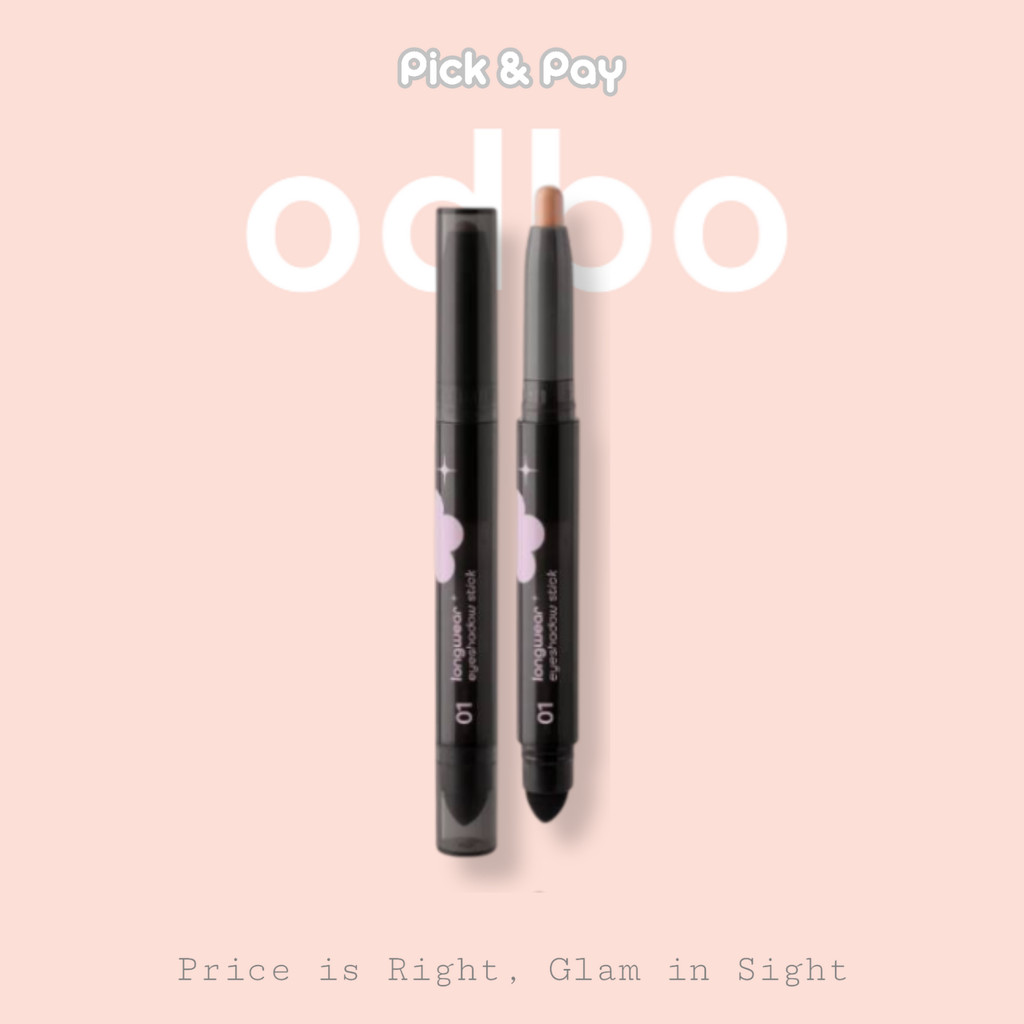 odbo Longwear Eyeshadow Stick อายแชโดว์ สติ๊ก แบบแท่ง หัวฟองน้ำ (OD2027)