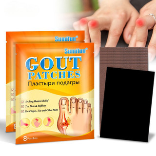 Gout Treatment Patch Finger Toe Bunion Pain Relief Medical Plaster Foot Bone Thumb Corrector Stickers Care