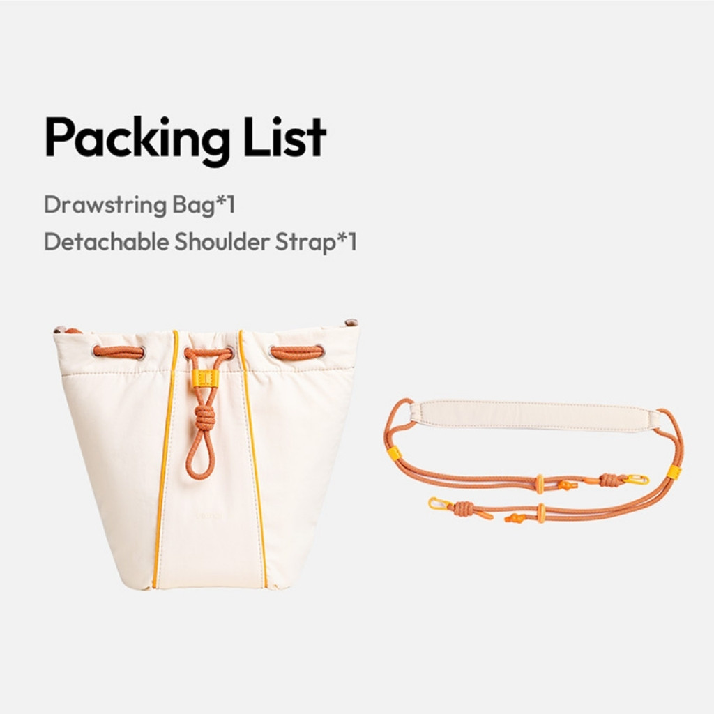 Ulanzi DS01 Drawstring Bag กระเป๋ากล้อง มินิมอล ผู้หญิง GoPro DJI insta360 Mirrorless อุปกรณ์เสริม