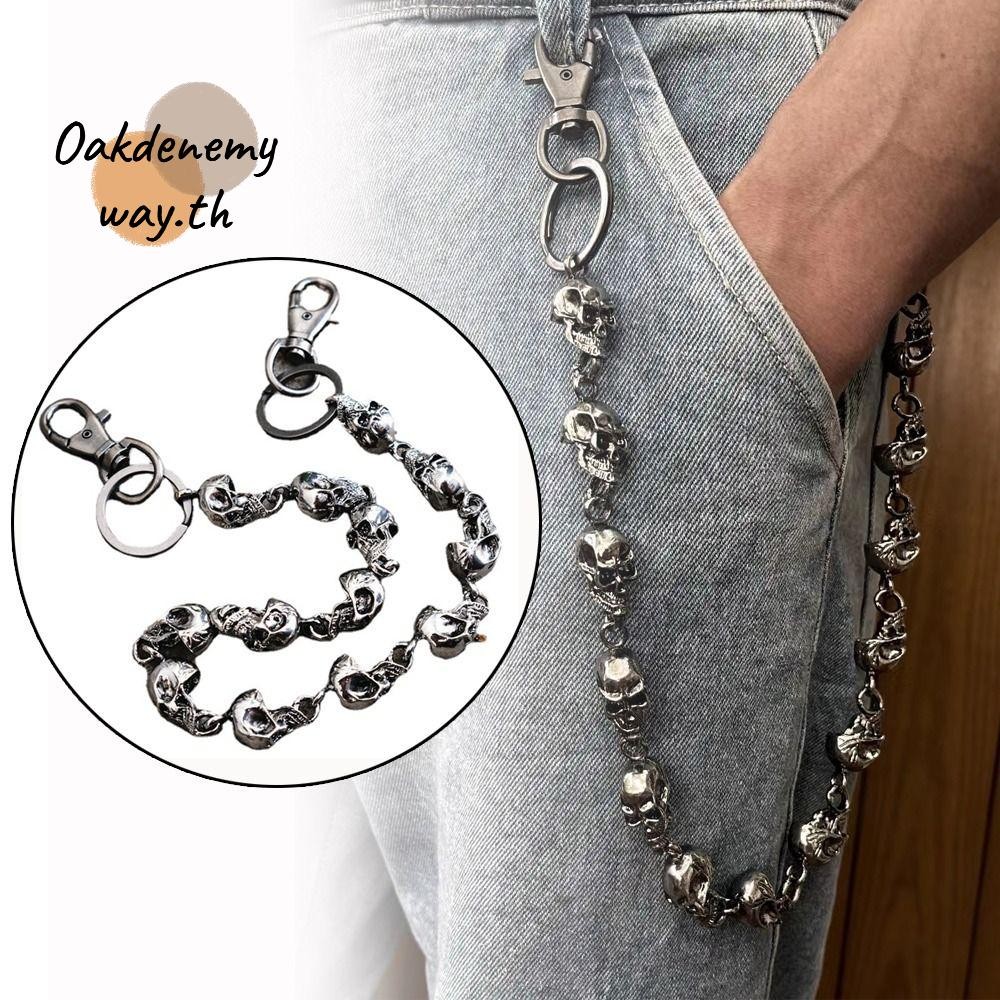 📎Oakdenemyway📎 Punk Skull Belt Fashion Jeans Pants Gothic Adjustable Strap