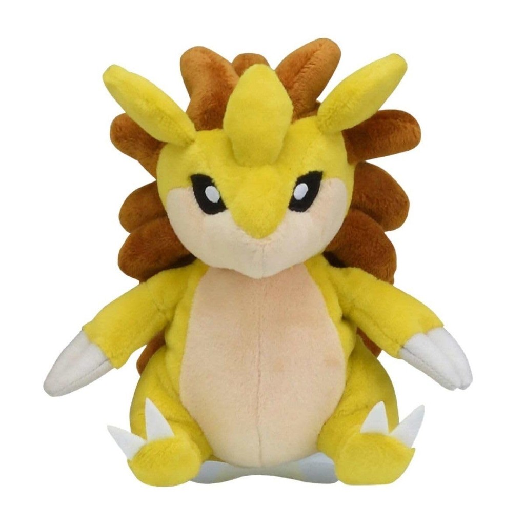 Pokémon Center Original Plush Toy Pokémon fit Sandshrew 14×10×9 (H×W×D: cm)