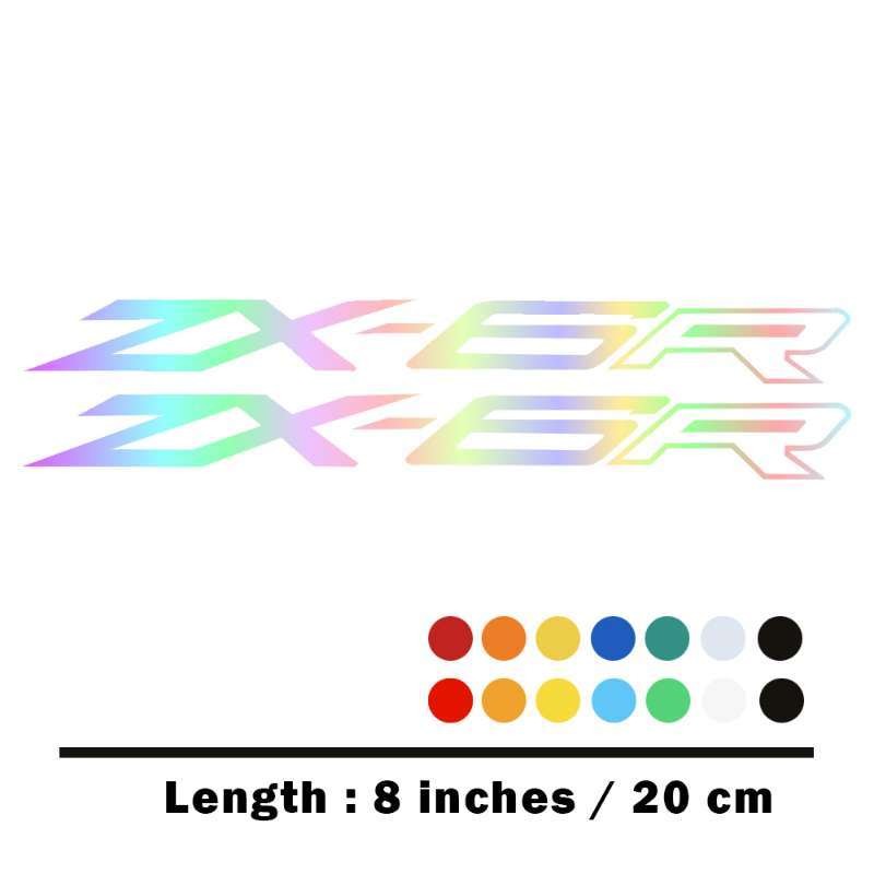 เหมาะสําหรับ Kawasaki Motorcycle Decals ZX6R สติ๊กเกอร์ ZX6R สติ๊กเกอร์ตกแต่งรถจักรยานยนต์สไตล์ใหม่