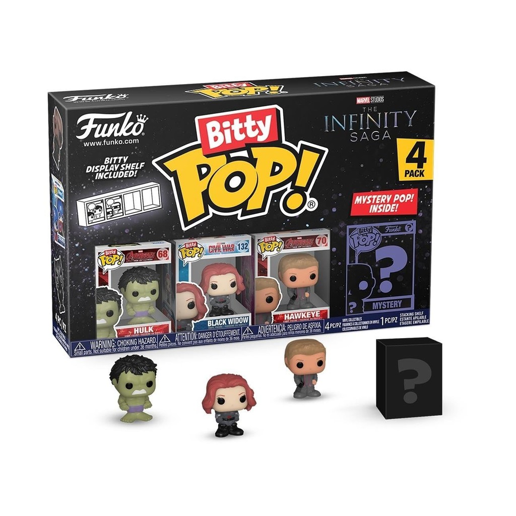 Funko Bitty POP! Marvel Funko Bitty Pop Hulk 4pk