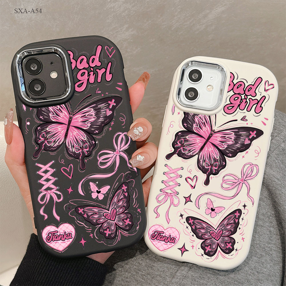 เคสนุ่มเ For Samsung Galaxy A55 A54 A53 A50S A06 A16 A04S A05 A05S A50 A51 A15 A12 A14 A02 A03 A03S A23 A24 4G 5G PM